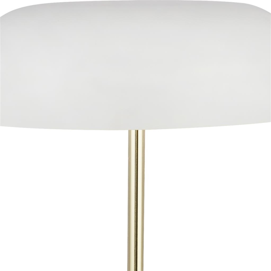 Searchlight - Asztali lámpa HANOVER 2xE14/7W/230V fehér/arany