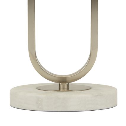 Searchlight - Asztali lámpa DOME 1xG9/7W/230V ezüst