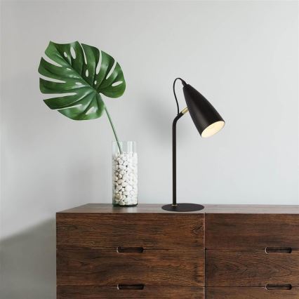 Searchlight - Asztali lámpa STYLUS 1xE14/7W/230V fekete