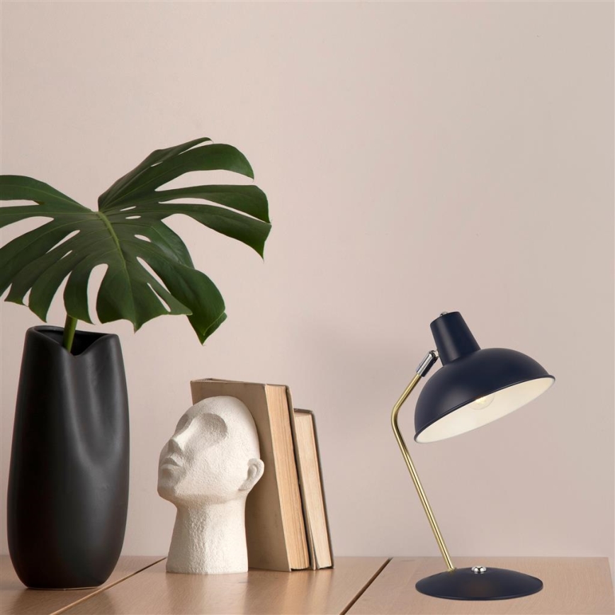 Searchlight - Asztali lámpa ABERDEEN 1xE14/7W/230V kék