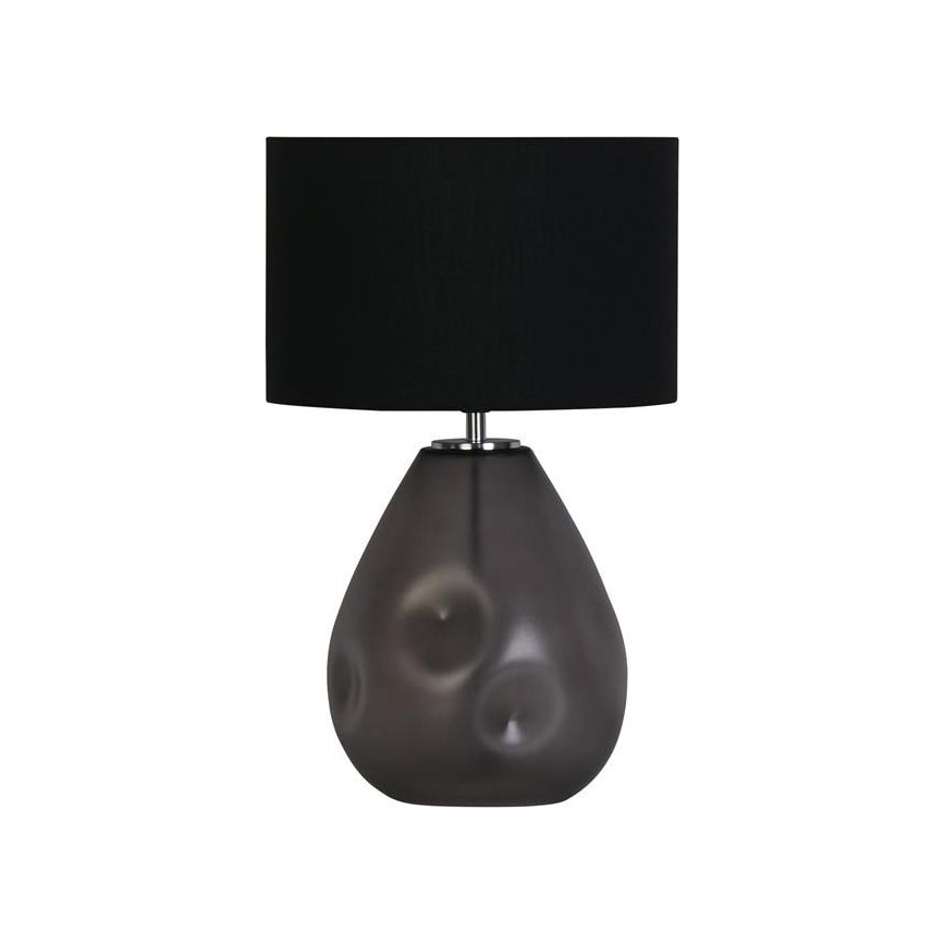 Searchlight - Asztali lámpa DEVON 1xE27/60W/230V fekete