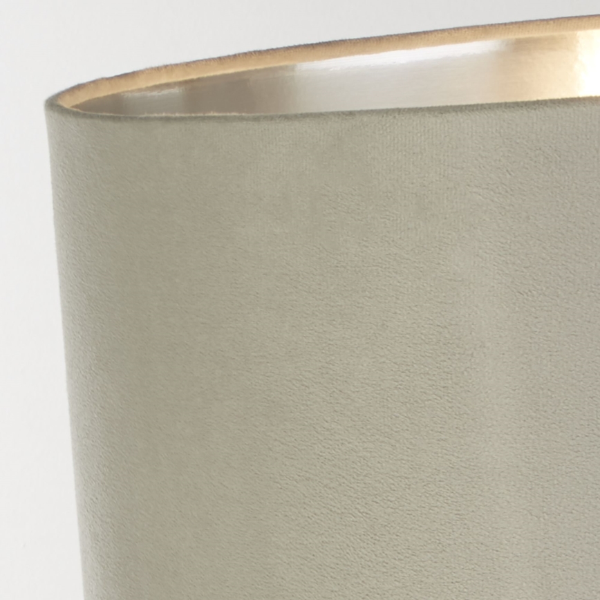 Searchlight - Asztali lámpa SCARBOROUGH 1xE27/60W/230V szürke