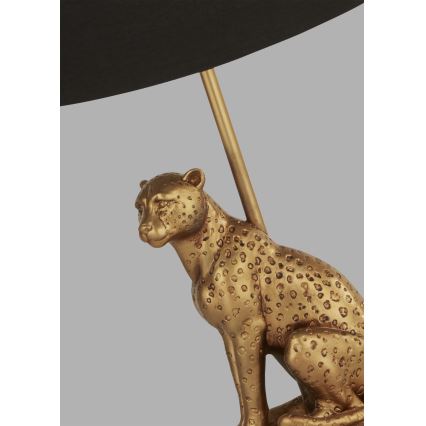 Searchlight - Asztali lámpa 1xE27/10W/230V leopárd