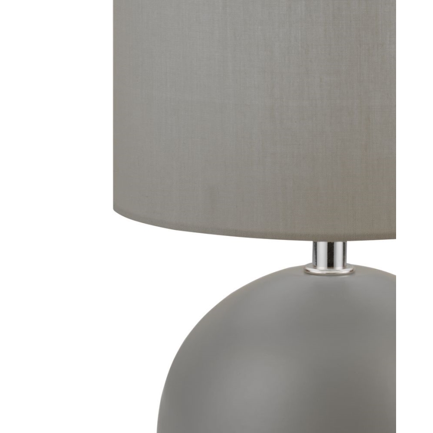 Searchlight - Asztali lámpa 1xE14/10W/230V szürke