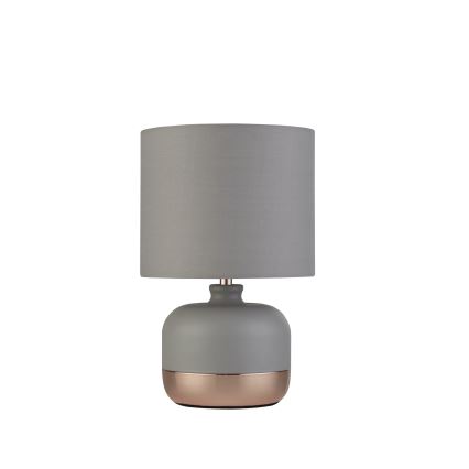 Searchlight - Asztali lámpa 1xE14/7W/230V szürke