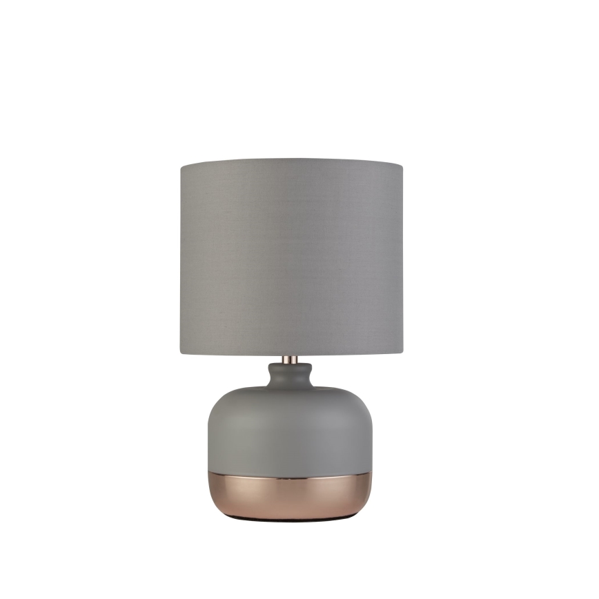 Searchlight - Asztali lámpa 1xE14/7W/230V szürke