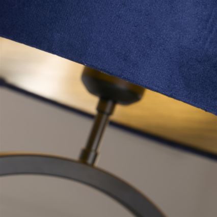 Searchlight - Asztali lámpa ELEGANT 1xE27/60W/230V kék