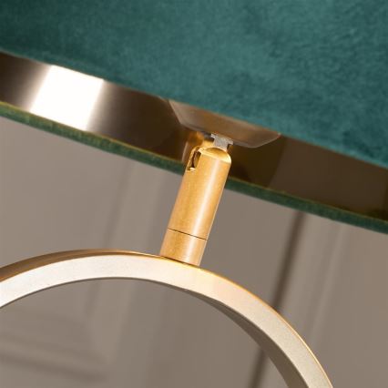 Searchlight - Asztali lámpa MODISH 1xE27/60W/230V zöld