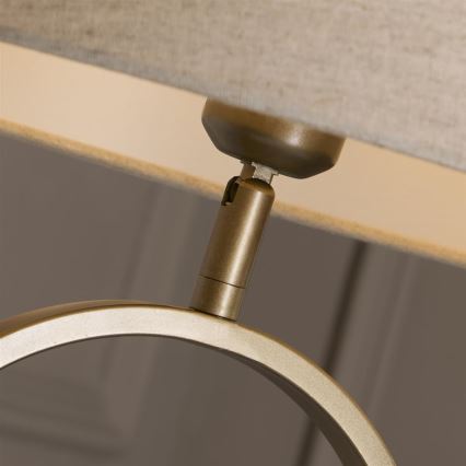 Searchlight - MODISH asztali lámpa 1xE27/60W/230V krémszínű