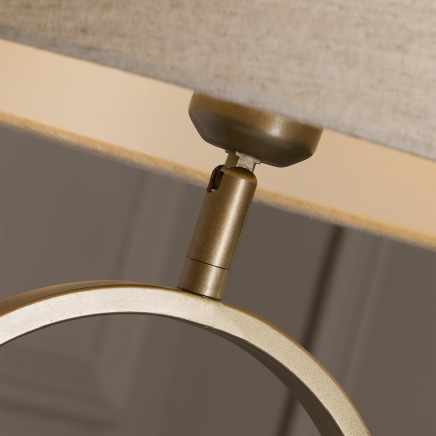 Searchlight - MODISH asztali lámpa 1xE27/60W/230V krémszínű