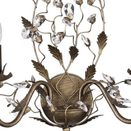 Searchlight - Fali lámpa ALMANDITE 2xE14/7W/230V