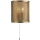 Searchlight - Fali lámpa FISHNET E27/60W/230V arany