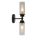 Searchlight - Fali lámpa IMPERIAL 2xG9/33W/230V fekete