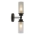 Searchlight - Fali lámpa IMPERIAL 2xG9/33W/230V fekete