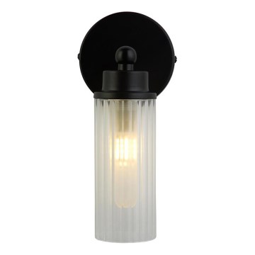 Searchlight - Fürdőszobai fali lámpatest IMPERIAL 1x G9/7W/230V IP44 fekete