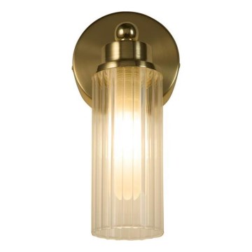 Searchlight - Fürdőszobai fali lámpatest IMPERIAL 1xG9/7W/230V IP44 sárgaréz