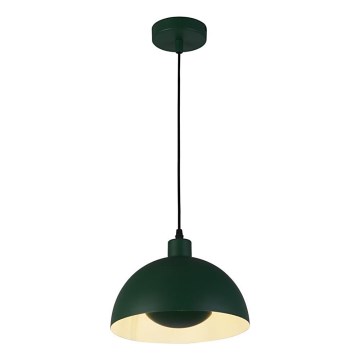 Searchlight - Kábeles függeszték MARS 1xE27/60W/230V átm. 40 cm zöld