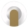 Searchlight - LED fali lámpa TARGET LED/7W/230V arany
