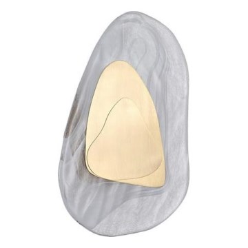 Searchlight - LED fali lámpatest DESTINY LED/8W/230V sárgaréz