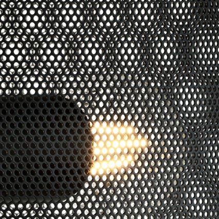 Searchlight - Mennyezeti lámpa FISHNET 3xE27/60W/230V fekete