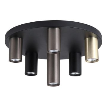 Searchlight - Mennyezeti lámpatest TUBES 6xGU10/10W/230V átmérő 40 cm