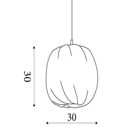 Searchlight - SHADE búra B22 E14/E27, átm. 30 cm, krémszínű