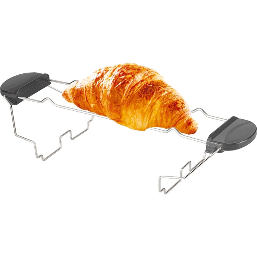 Sencor - 2 szeletes pirító melegítőráccsal 1000W/230V kék