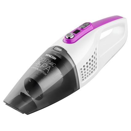 Sencor - 2in1 Álló porszívó elektromos forgókefével 110W/14,8V 2200 mAh fehér