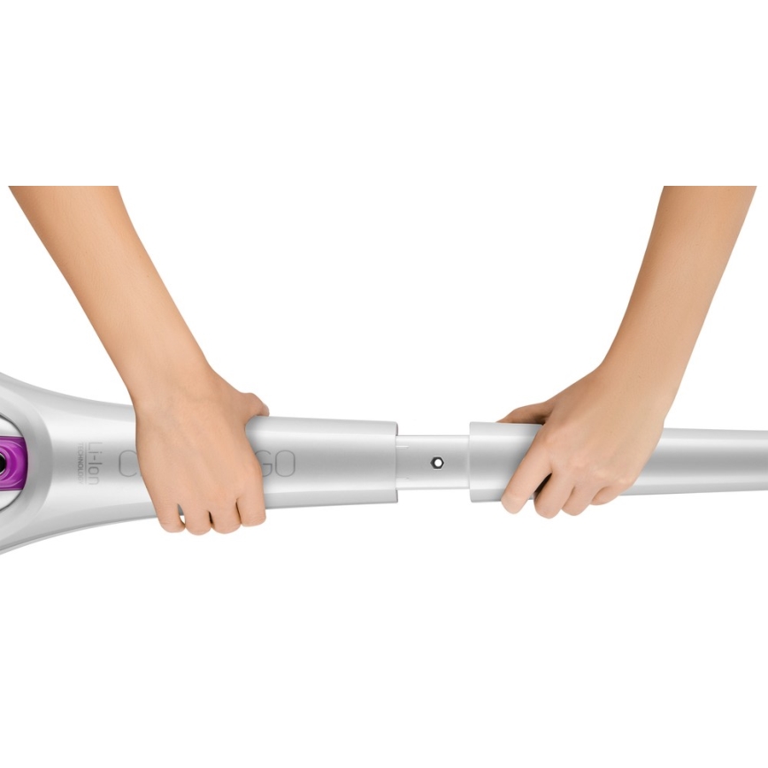 Sencor - 2in1 Álló porszívó elektromos forgókefével 110W/14,8V 2200 mAh fehér