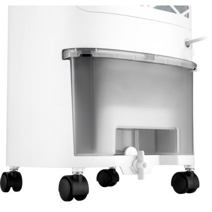 Sencor - Hordozható léghűtő LED kijelzővel 3 az 1-ben 45W/230V fehér + távirányító