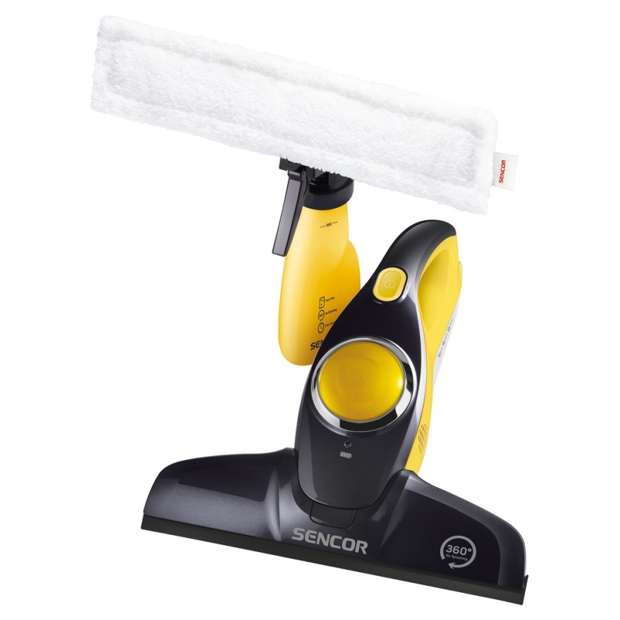 Sencor - Ablaktisztító 15W/3,6V/700 mAh IPX4
