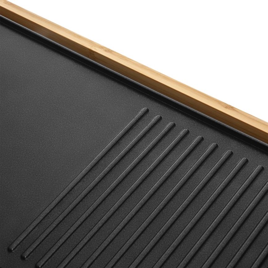 Sencor - Asztali elektromos grill 1800W/230V bambusz