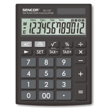 Sencor - Asztali számológép 1xLR1130 fekete
