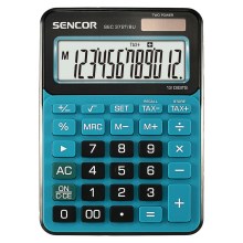 Sencor - Asztali számológép 1xLR44 kék/fekete