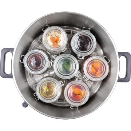 Sencor - Befőzőedény 27 l 1800W/230V rozsdamentes acél/szürke