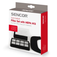 Sencor - Bemeneti HEPA szűrő és kimeneti mikroszűrő készlet porszívóhoz