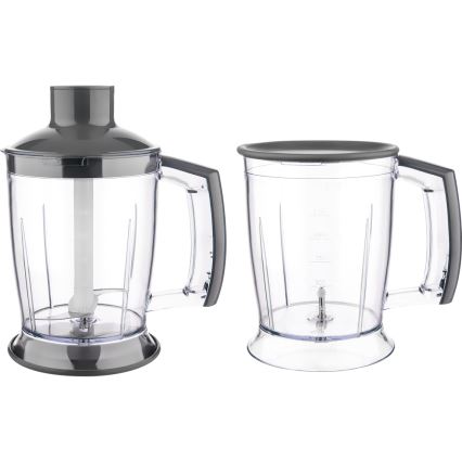 Sencor - Botmixer 4in1 1200W/230V rozsdamentes acél/türkiz