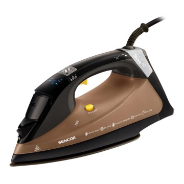 Sencor -  Digitális gőzölős vasaló 3100W/230V barna/fekete