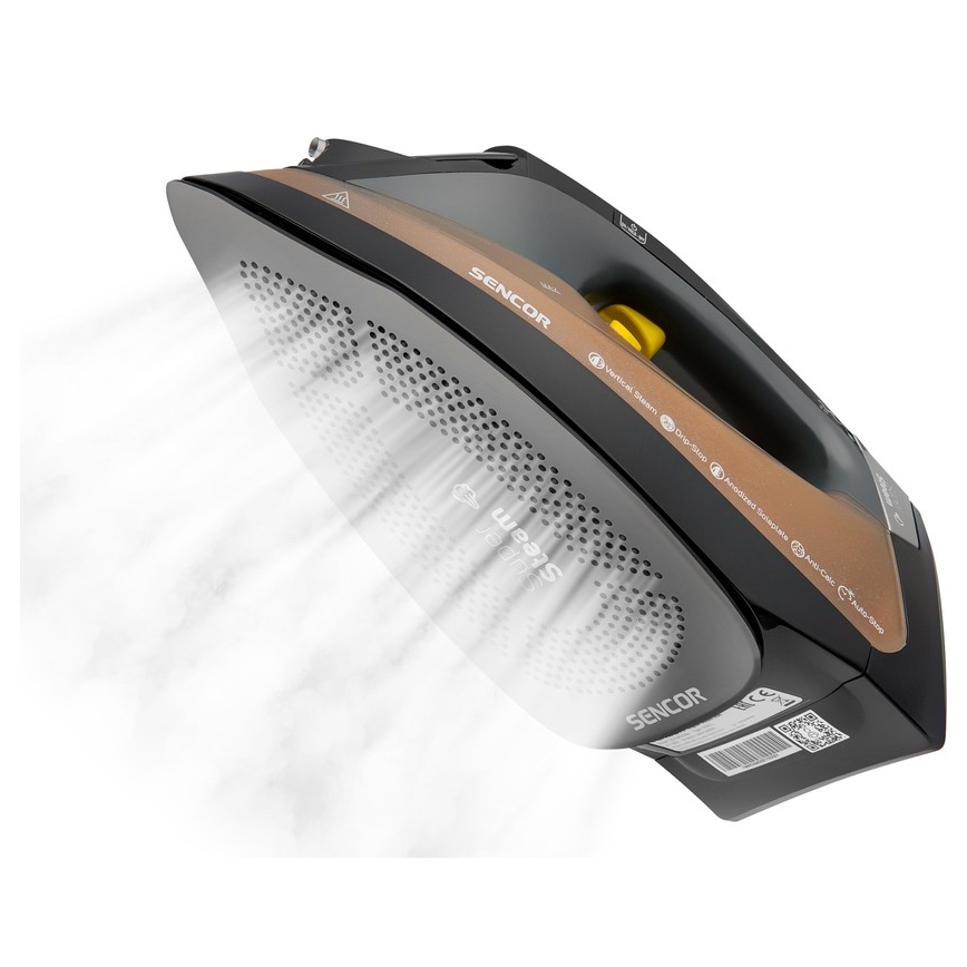 Sencor -  Digitális gőzölős vasaló 3100W/230V barna/fekete