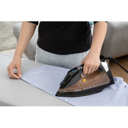 Sencor -  Digitális gőzölős vasaló 3100W/230V barna/fekete