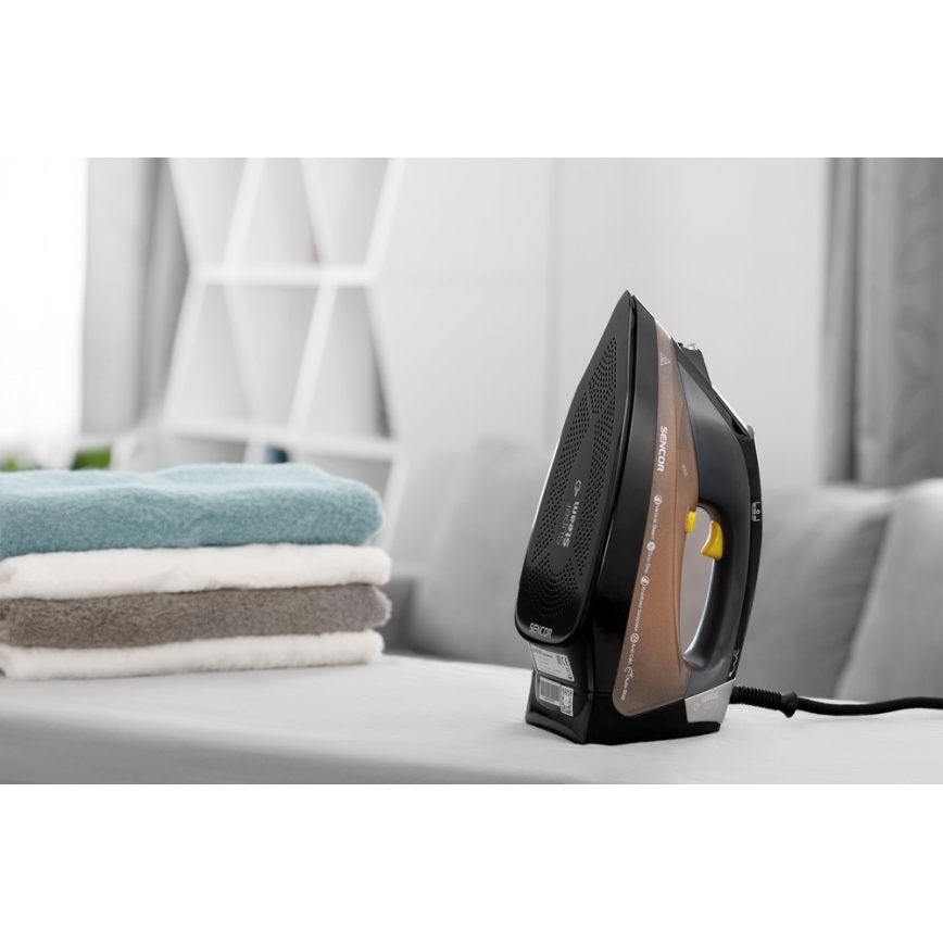 Sencor -  Digitális gőzölős vasaló 3100W/230V barna/fekete