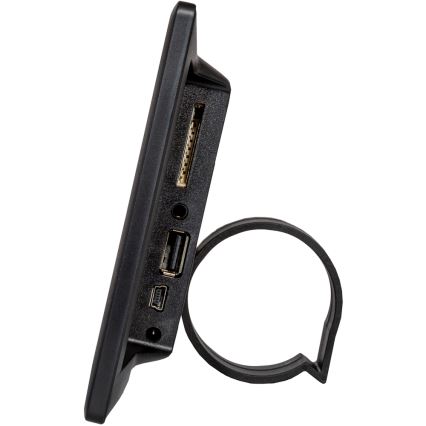 Sencor - Digitális képkeret 7 hangszóróval 230V fekete + távirányító