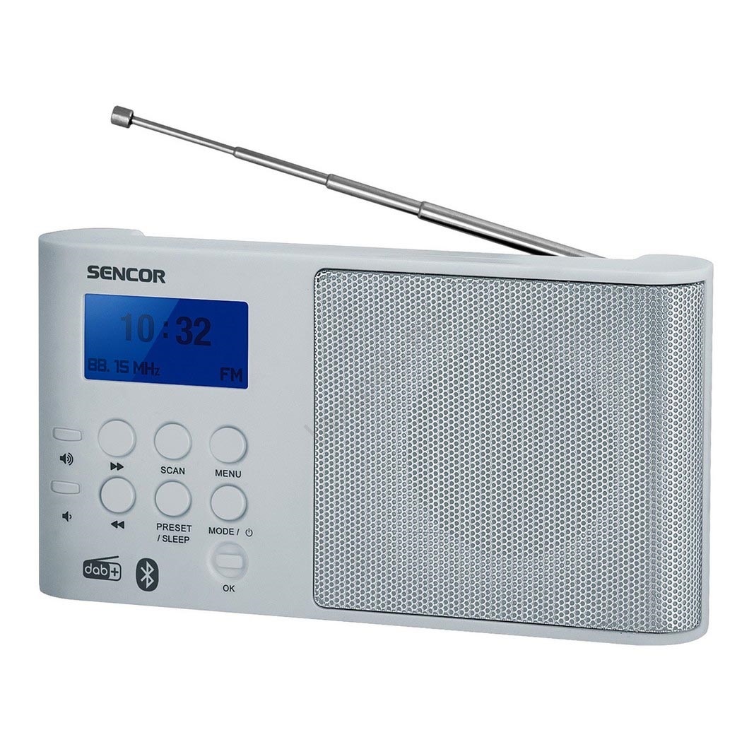 Sencor - Digitalis radio DAB+ 1000 mAh | lampak.hu