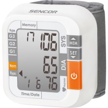Sencor - Digitális vérnyomásmérő 2xAAA