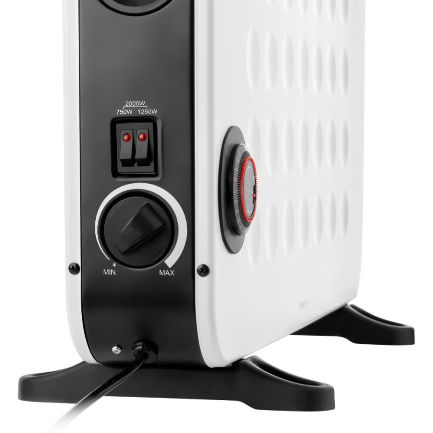 Sencor - Elektromos fűtő/konvektor 750/1250/2000 W termosztáttal