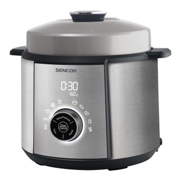 Sencor - Elektromos gyorsfőző 1100W/230V 10 funkció 5,5 l