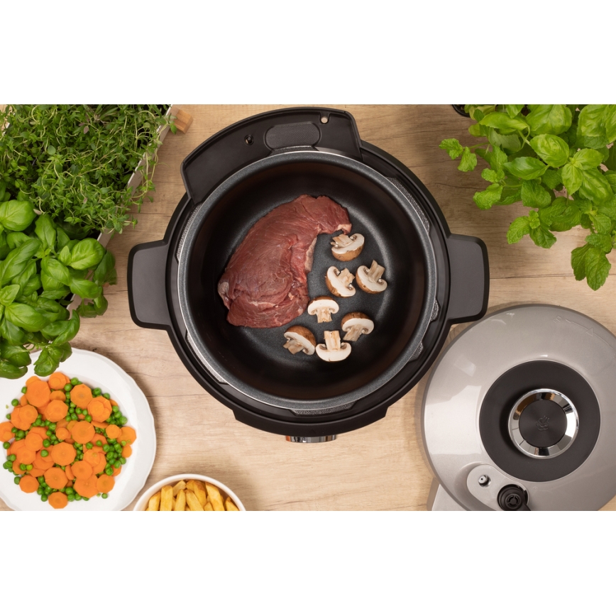 Sencor - Elektromos gyorsfőző 1100W/230V 10 funkció 5,5 l