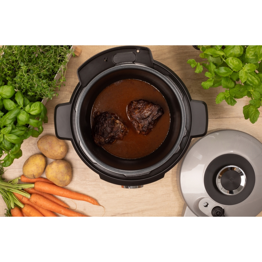 Sencor - Elektromos gyorsfőző 1100W/230V 10 funkció 5,5 l