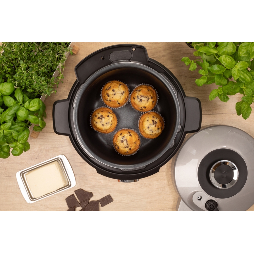 Sencor - Elektromos gyorsfőző 1100W/230V 10 funkció 5,5 l