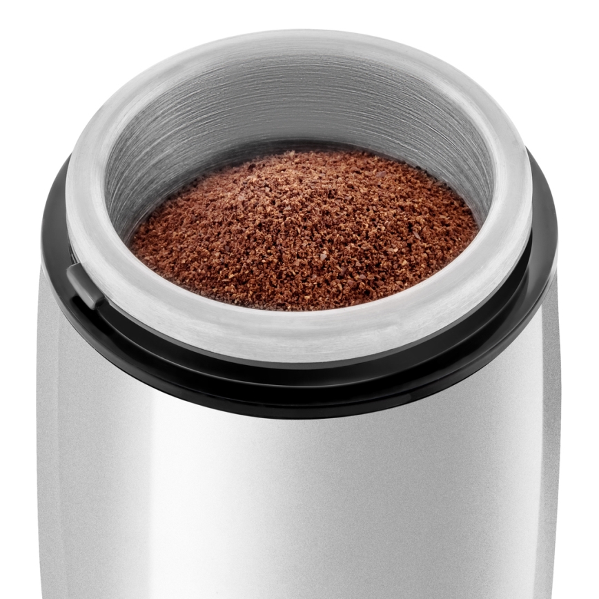 Sencor - Elektromos kávébab daráló 60 g 150W/230V fehér/matt króm